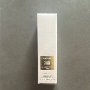 Tom Ford White Suede